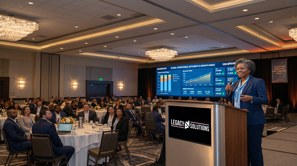 Legacy AV Solutions team and audiovisual work